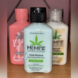 Hempz Lotion x3